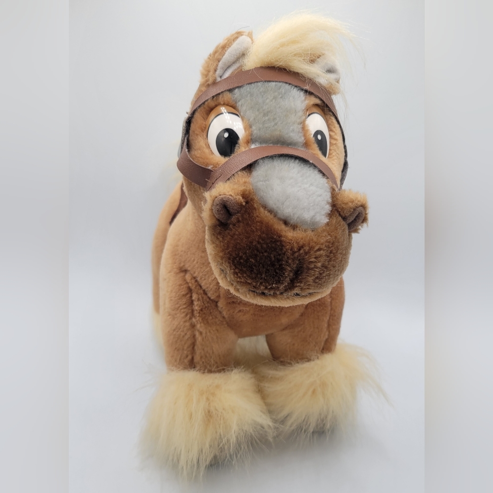 Vintage Disney Phillipe Beauty and the Beast Horse Plush Rare